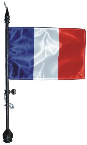 Hampe porte drapeau pour vhicule