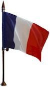 Hampe porte drapeau pour vhicule