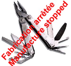 Leatherman Super Tools - Fabrication arrte - Manufacture stopped